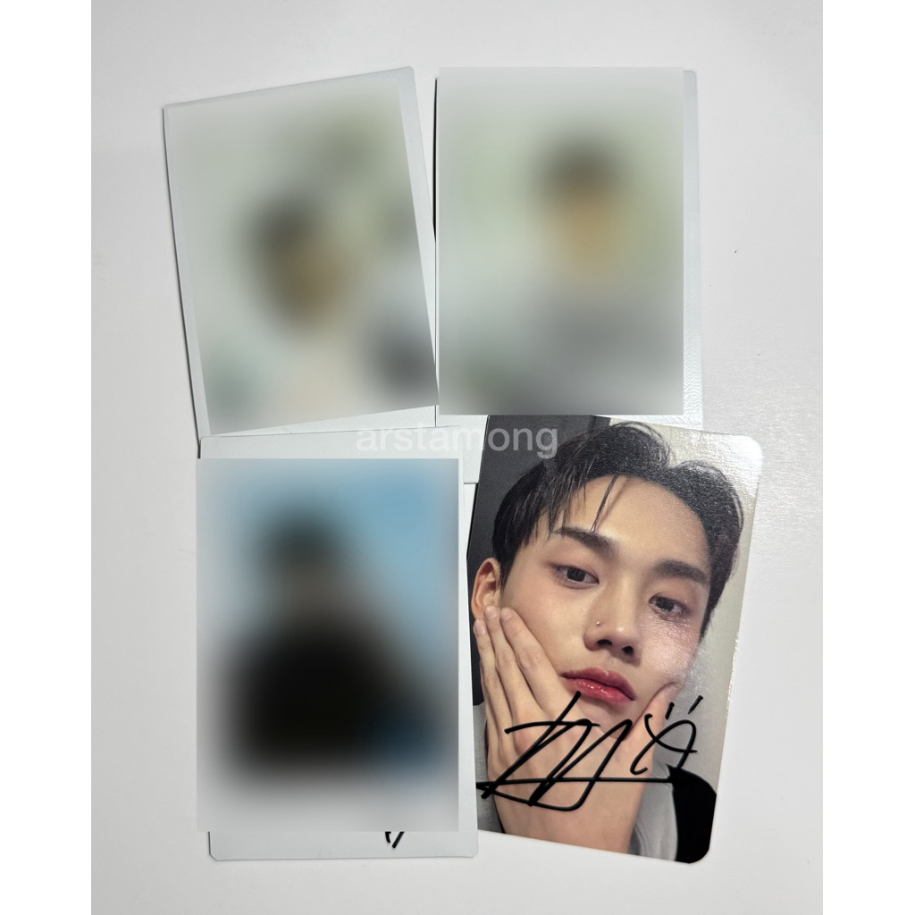 Polaroid Tag Onepact Signed Doodled Photocard