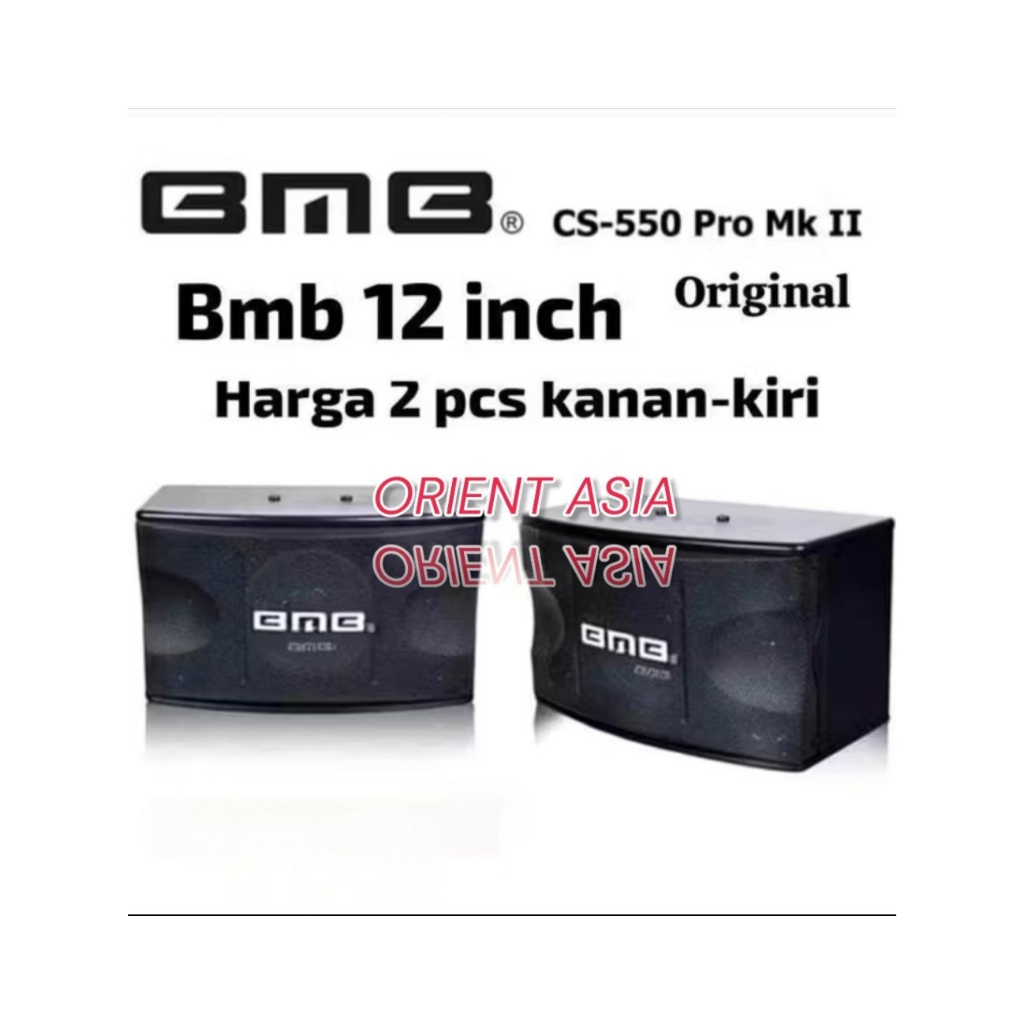 SPEAKER PASIF BMB 12"INCH CS-550V MKII PRO GARANSI RESMI SPIKER SPEKER BMB 12 INCH ORIGINAL