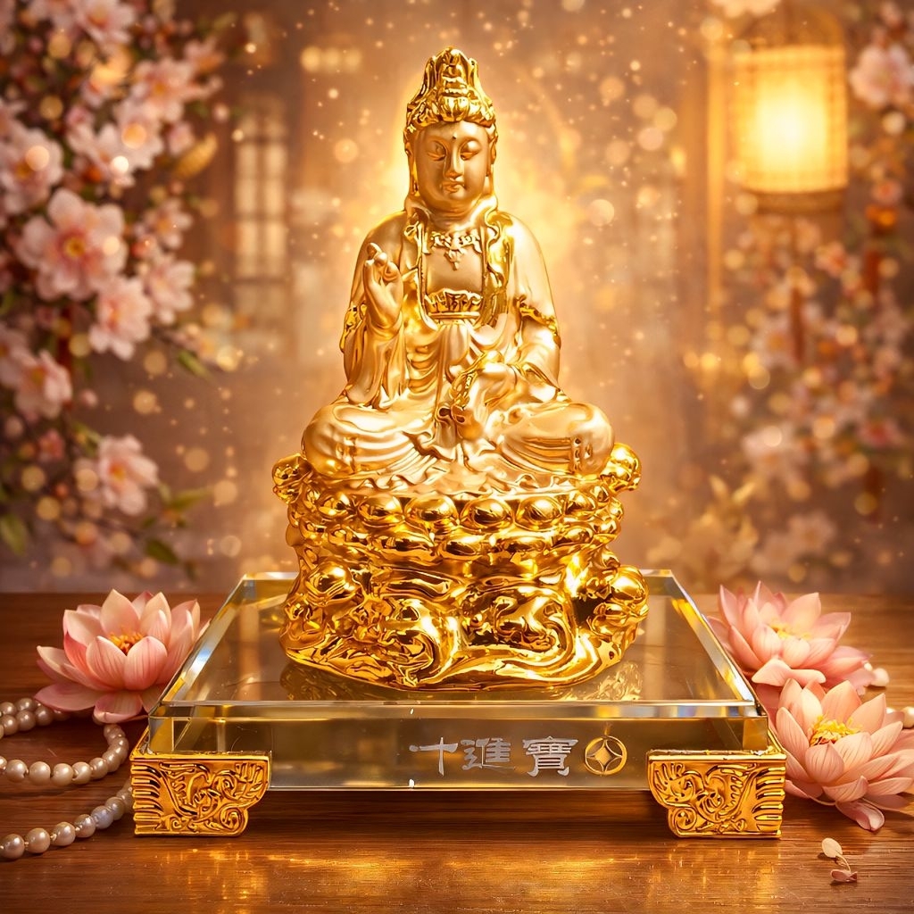 Patung Dewi Kwan Im - Patung Dewi Kuan Im - Dewi Guan Yim -  Patung Buddha - Patung Budha - Buda - P