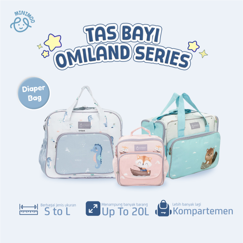 Tas Bayi Multifungsi Diaper Bag Baby OMILAND