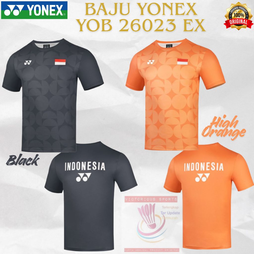 Kaos / Jersey Yonex Badminton YOB 26023 EX ORIGINAL