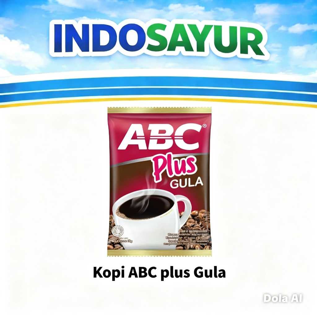 Kopi ABC Plus 10 sachet ( 1 renteng )