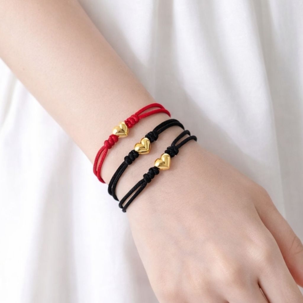 Gelang Emas Tali Plat Waru Kuwung Polos Fashion - Toko Emas Gadjah