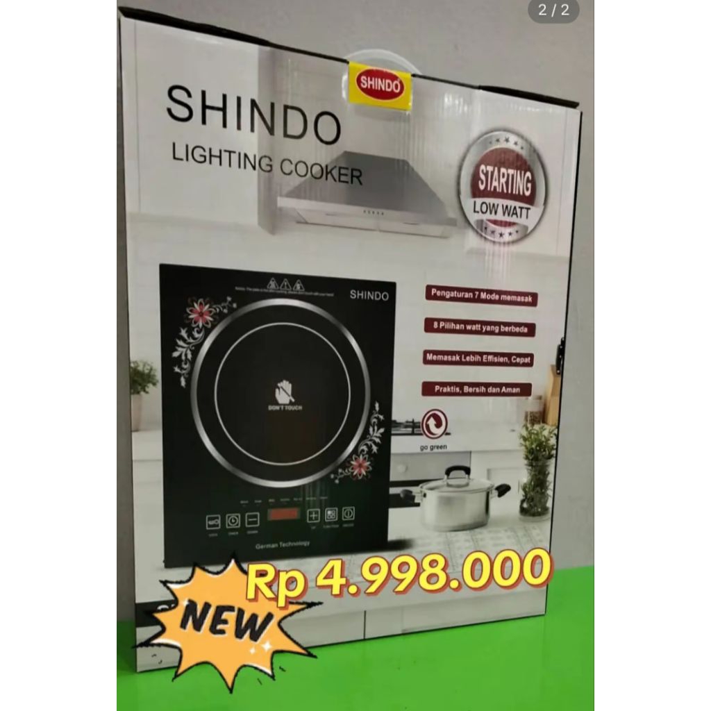 kompor listrik shindo / kompor sindo Shindo / Shindo /  kompor lampu merk shindo / kompor hemat list