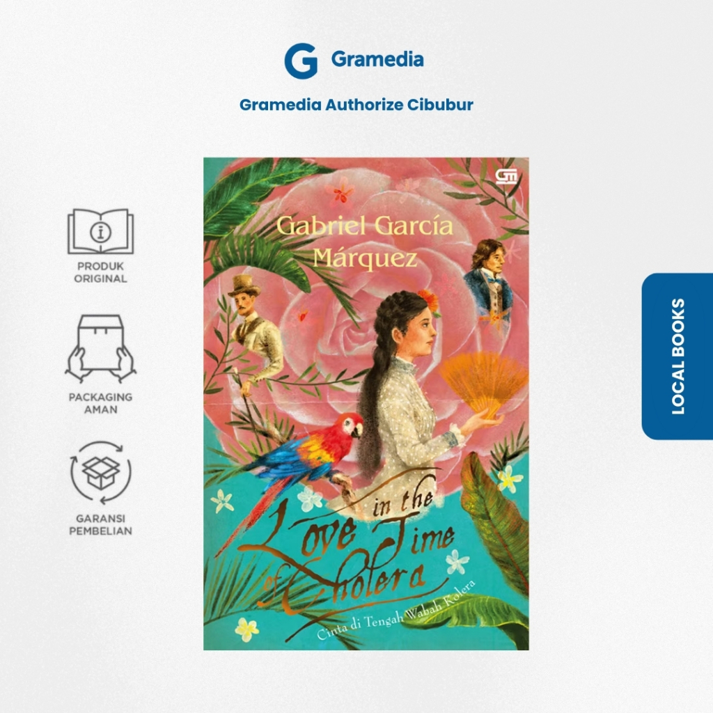 Gramedia CIbubur - Love in the Time of Cholera (Cinta di Tengah Wabah Kolera) (Gabriel Garcia Marque