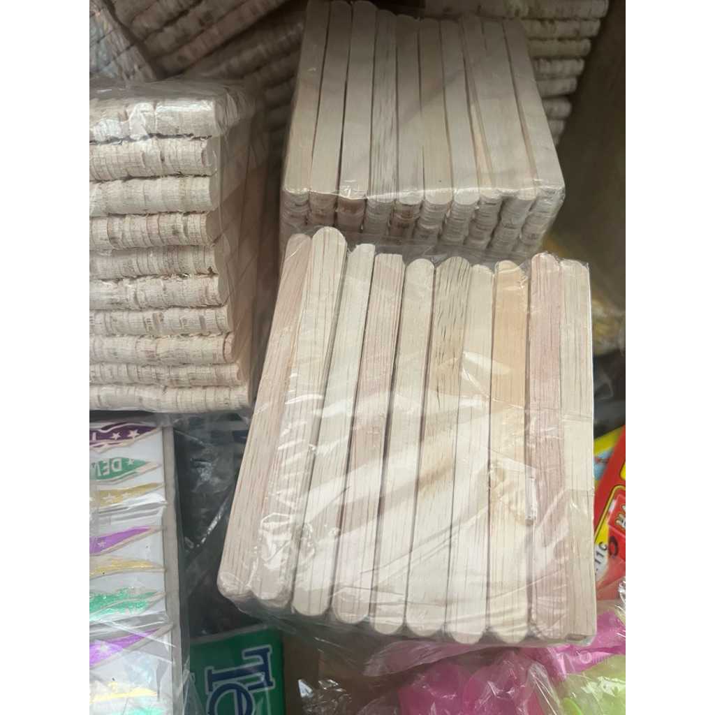 STIK KAYU 500pcs || stik eskrim || mainan anak