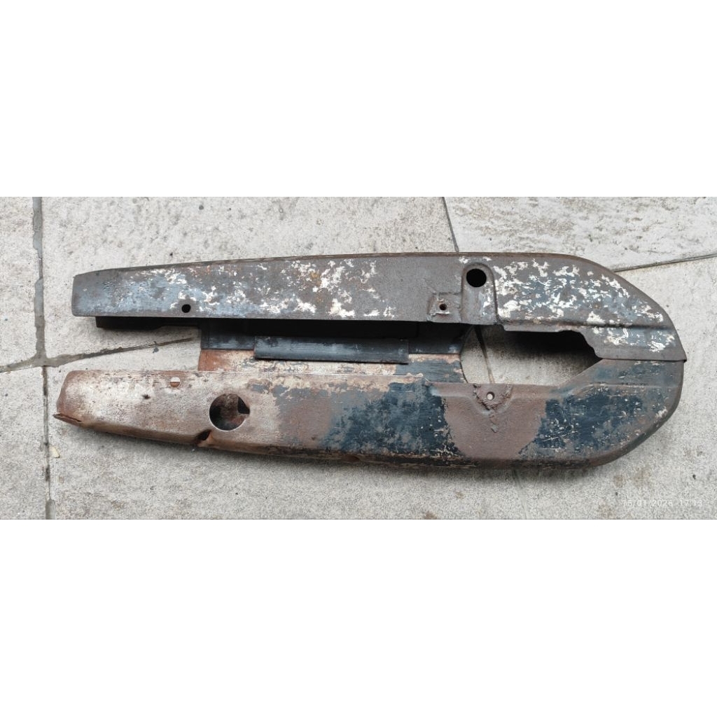 Tutup Rantai Katengkas Keteng rc100 Rc110 Rc Bravo Black Dk ori original