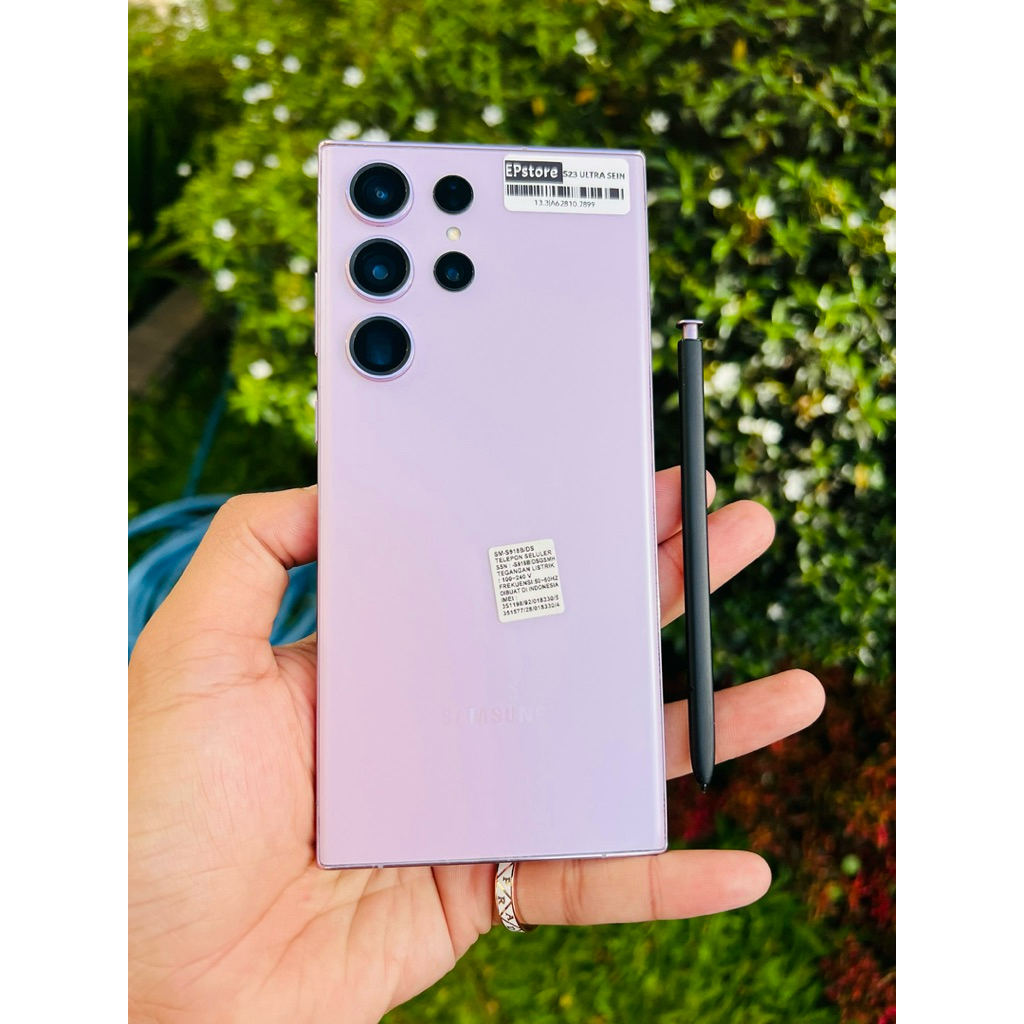 SAMSUNG S23 ULTRA 5G 512 SEIN SUPER LIKENEW 99%