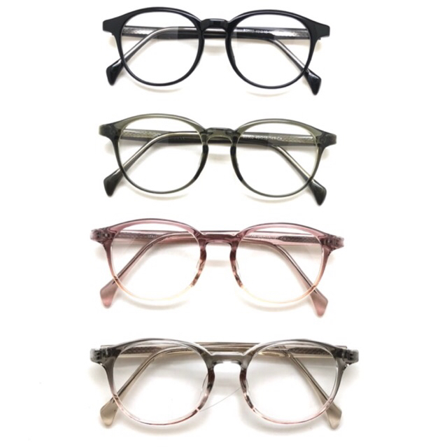 Kacamata Unisex Ovals Junghwan B2502 drn