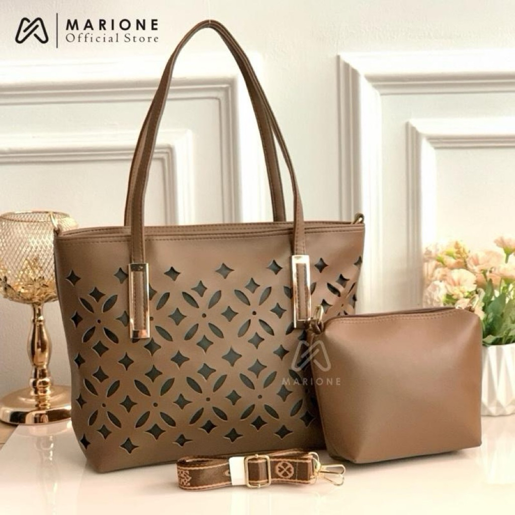 MARIONE - CLEMENT BAG Tas Slempang dan Jijing wanita kekinian
