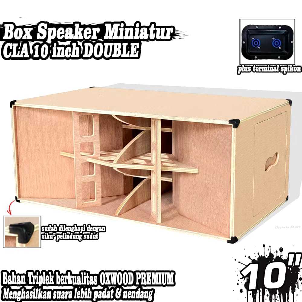 Box Speaker Miniatur CLA 10  INCH