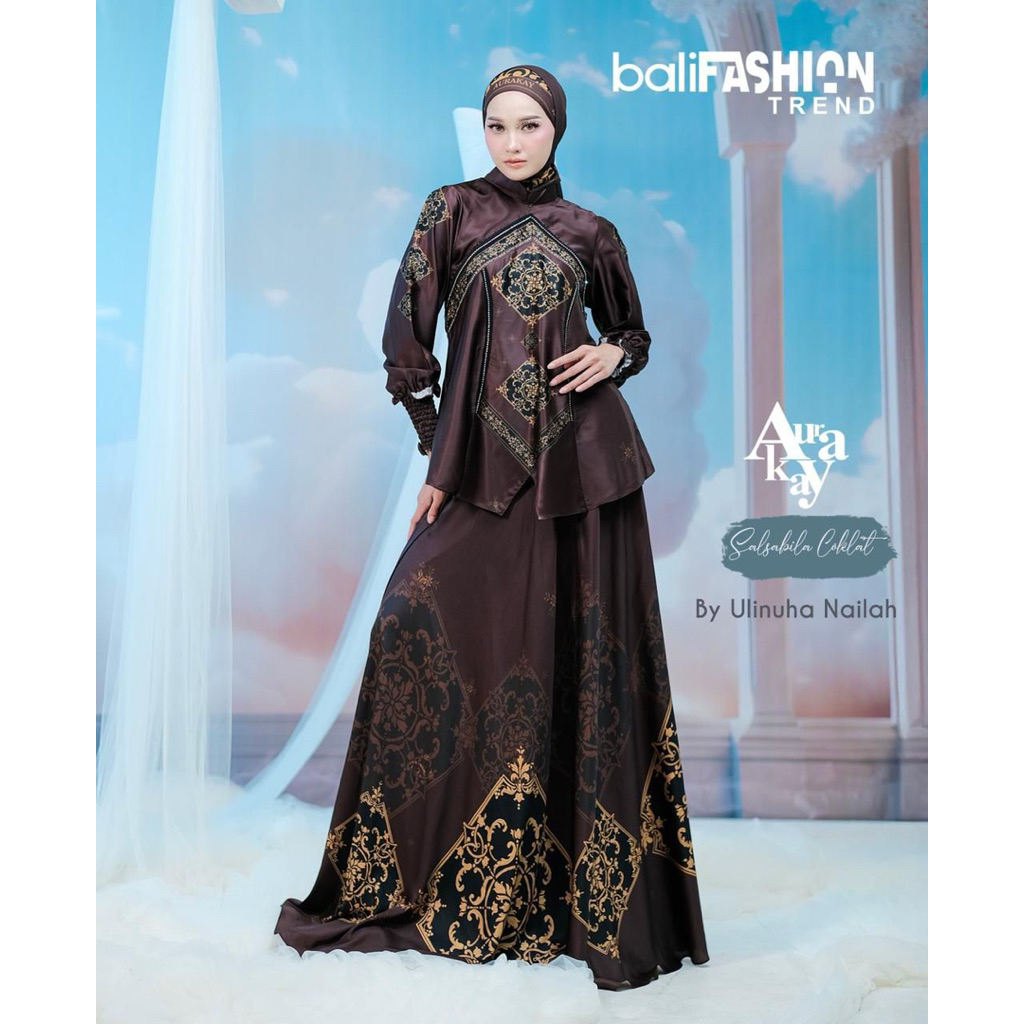 Sentosajaya_1 Setelan Rok Sarimbit Aurakay One Set Salsabila 7635 Ori By Aurakay SyarI Barang Dan P