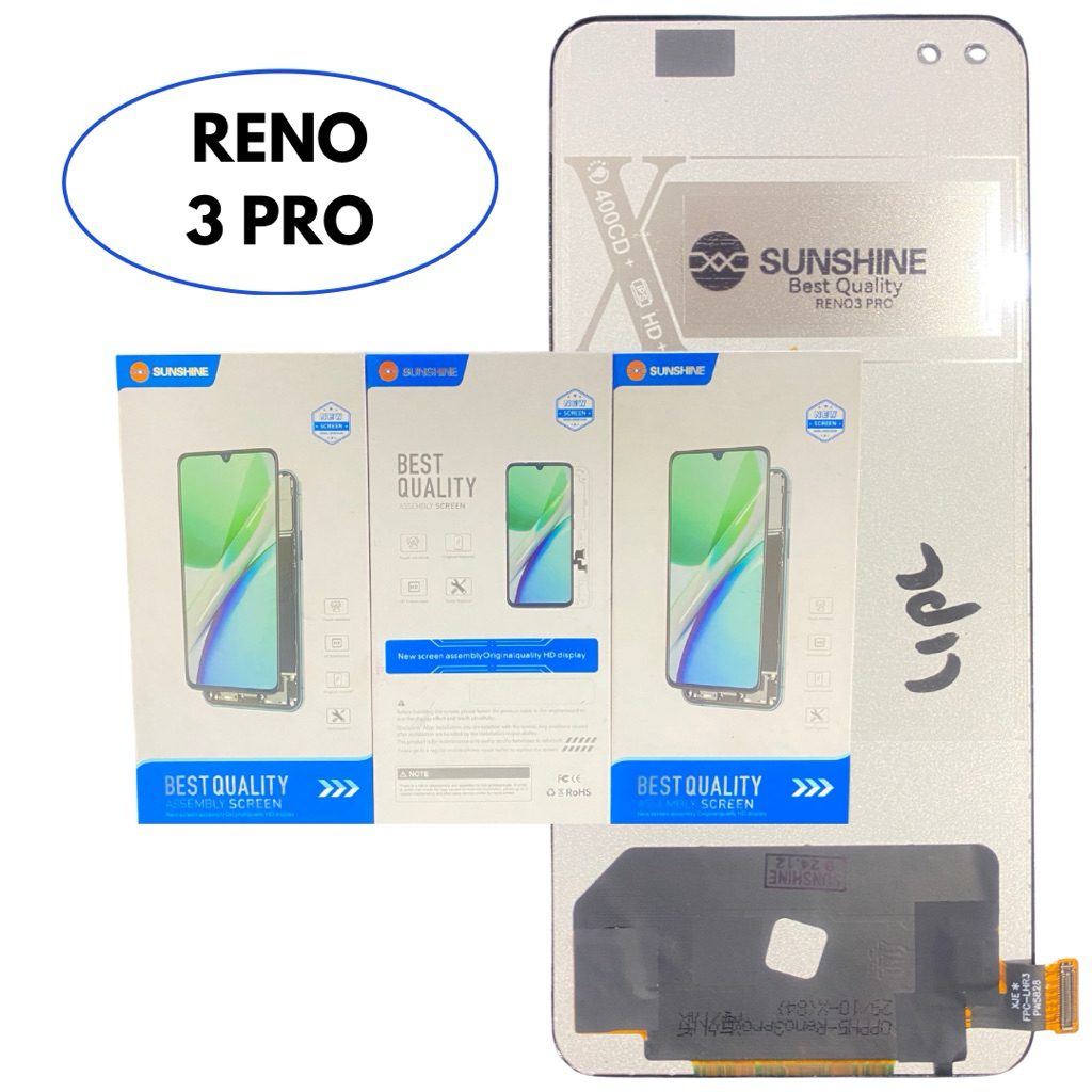 LCD ORIGINAL RENO 3 PRO FULLSET BLACK