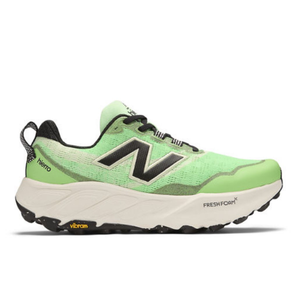 Sepatu Lari Gunung / Trail Run - Nb Fresh Foam X Hierro V9 Green - Trail Running Vibram Outsole