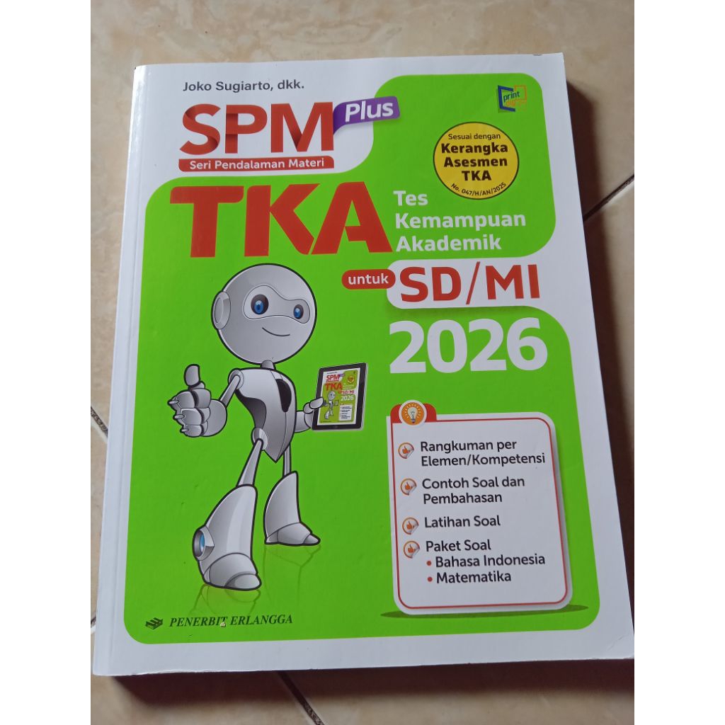 buku spm plus tka untuk sd /mi kelas 6