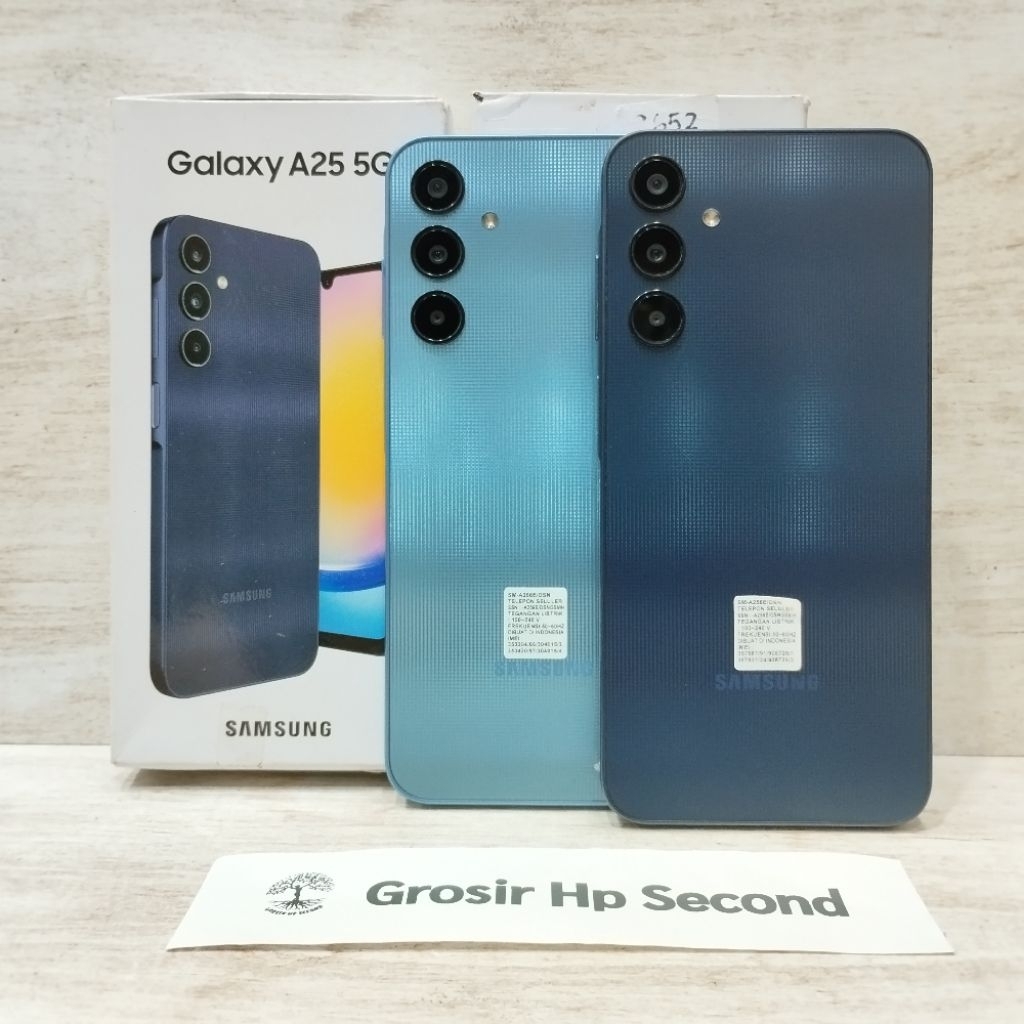 SAMSUNG A25 5G 8/256GB HP SECOND FULLSET