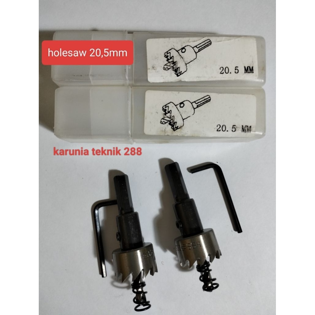 holesaw mata bor holesaw 20,5mm NEW
