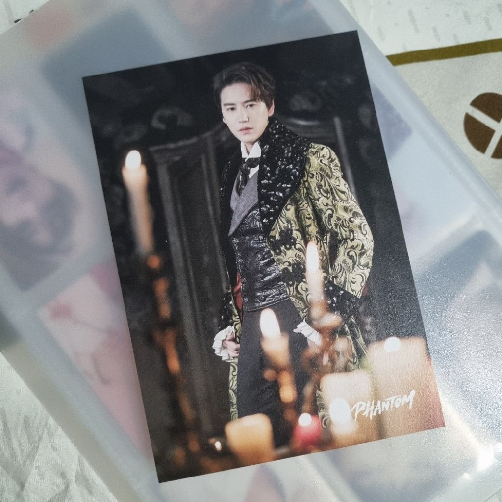 cho kyuhyun phantom musical postcard super junior pc