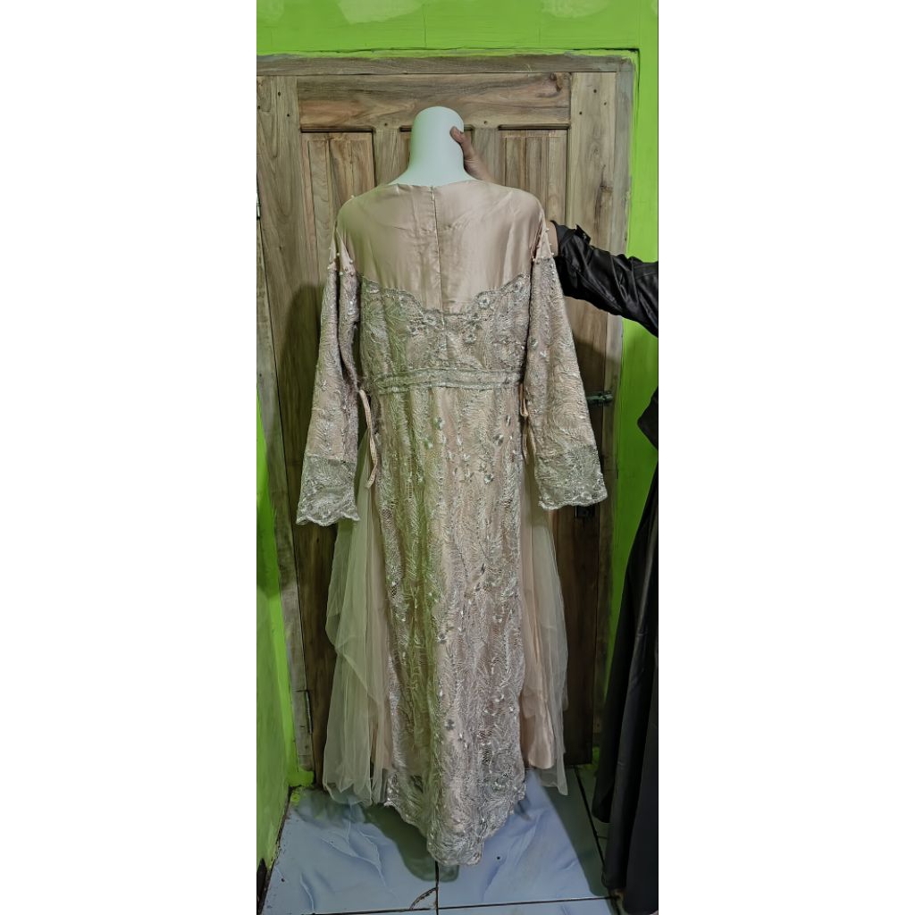 Gaun lamaran,gaun pesta muslimah,Dress lamaran,Gamis pesta