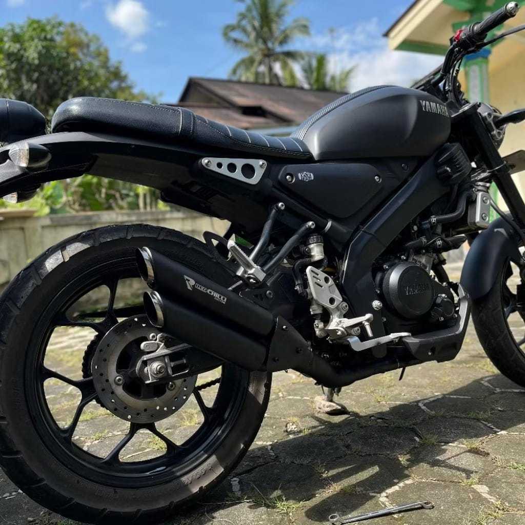 Knalpot yamaha xsr 155 XSR155 full system double