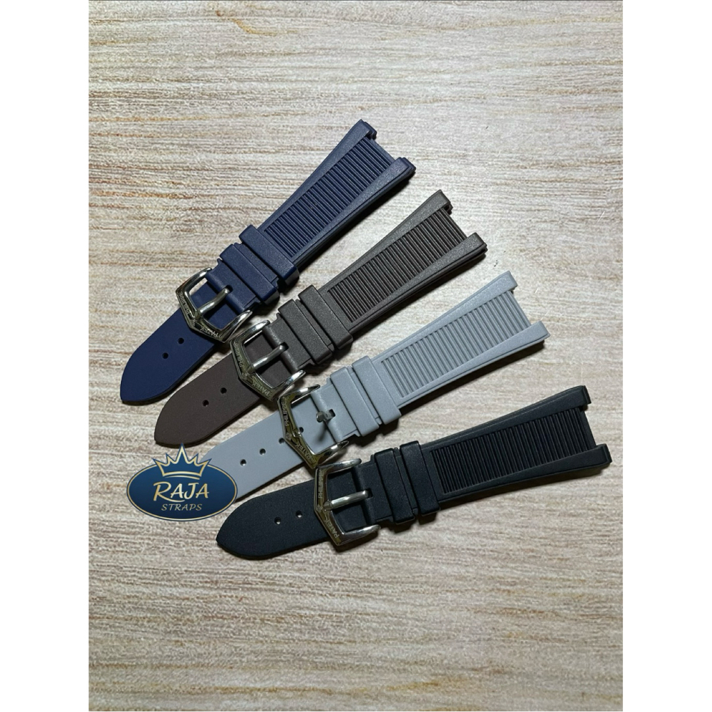 Strap Tali Jam Tangan Patek Phillipe Nautilus Rubber buckle embos
