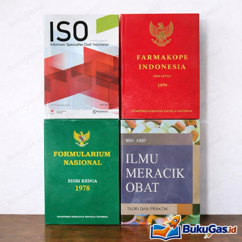paket Buku farmasi (Fi3, Fornas, IMO, ISO)