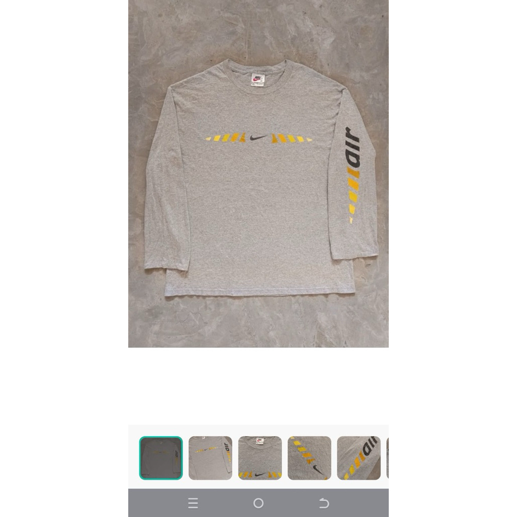 longsleeve nike second