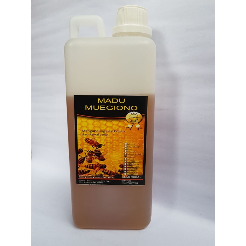 MADU ASLI 100% MURNI KOPI 1KG