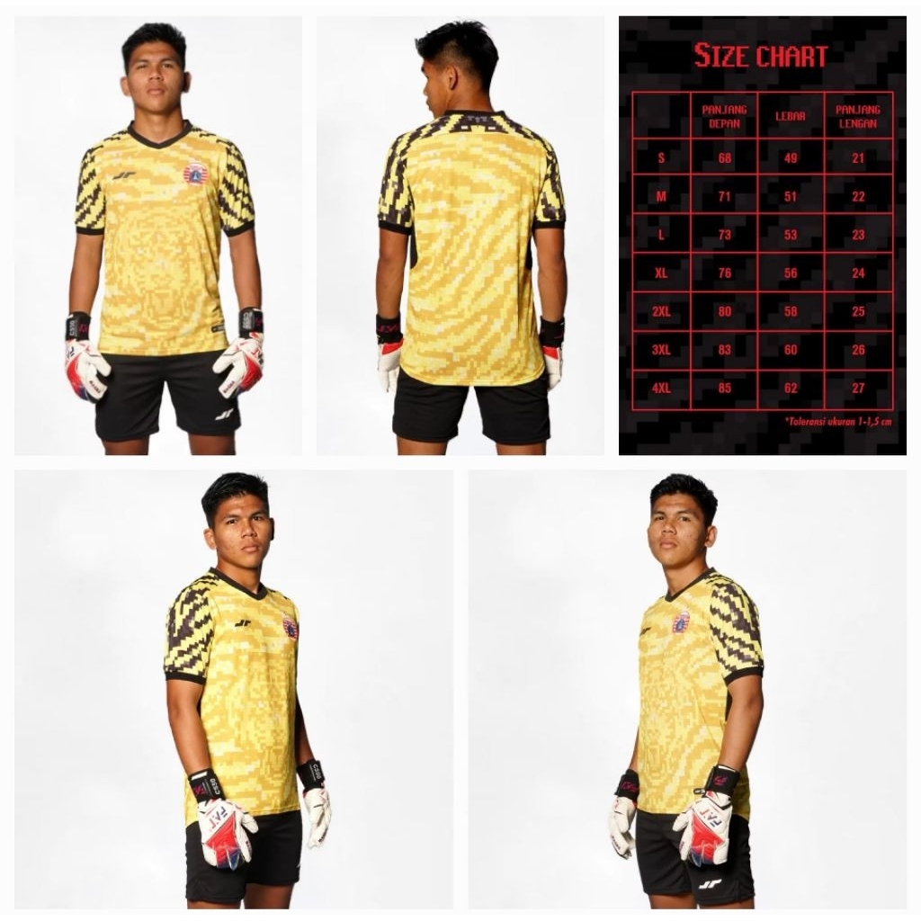 (JUARA) Persija Jersey - Tiger Pix Original - (4XL)