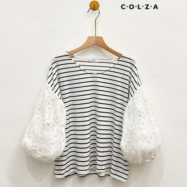 COLZA BLOUSE MIX BRUKAT KOREAN STYLE