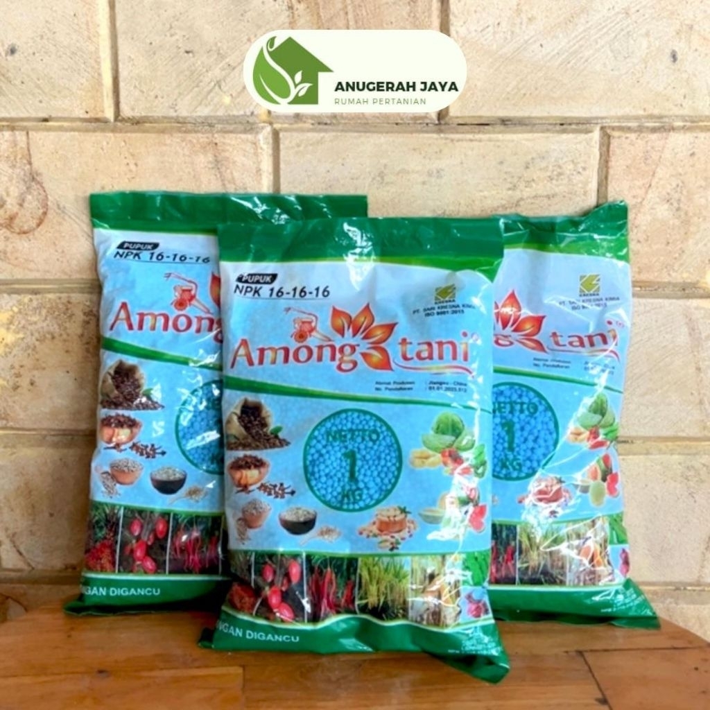 Pupuk NPK Among Tani 16-16-16 1 Kg