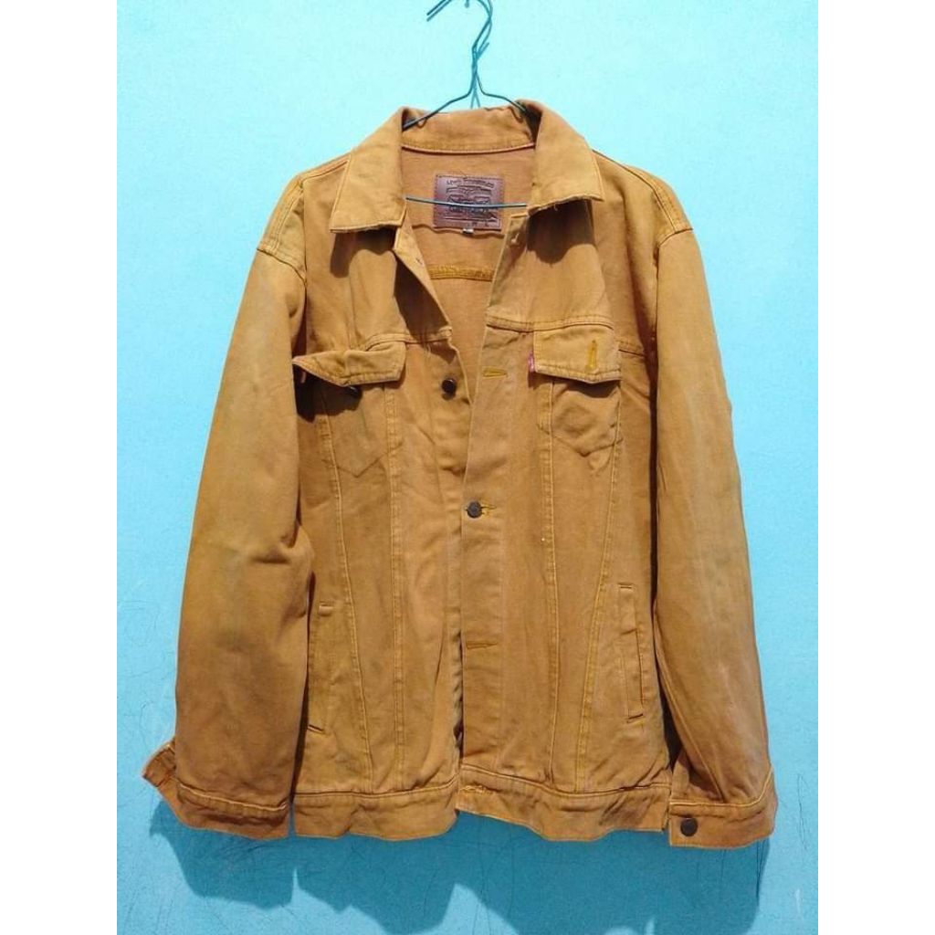 Jaket Jeans Coklat