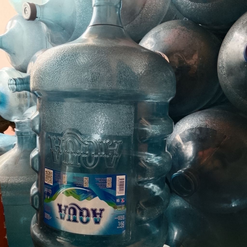 galon aqua kosong 19 liter