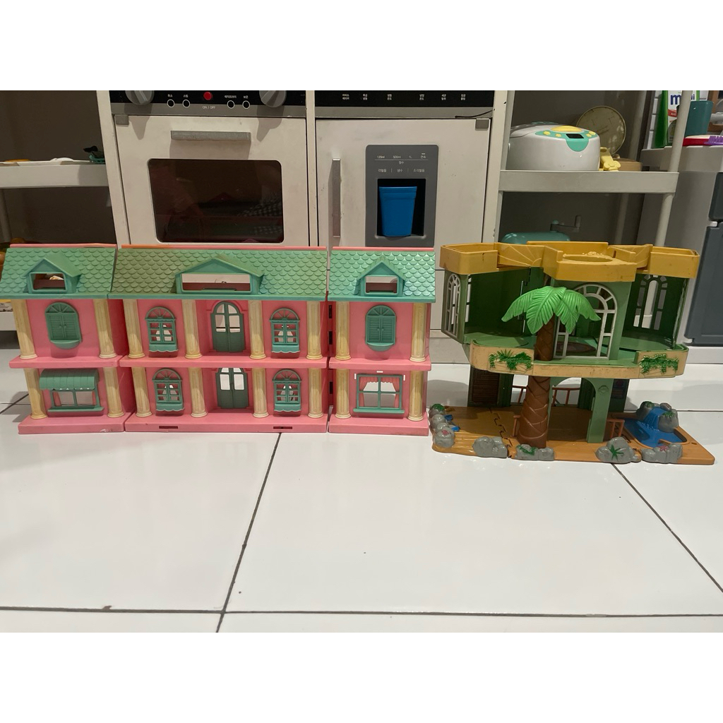 mainan rumah rumahan vintage preloved