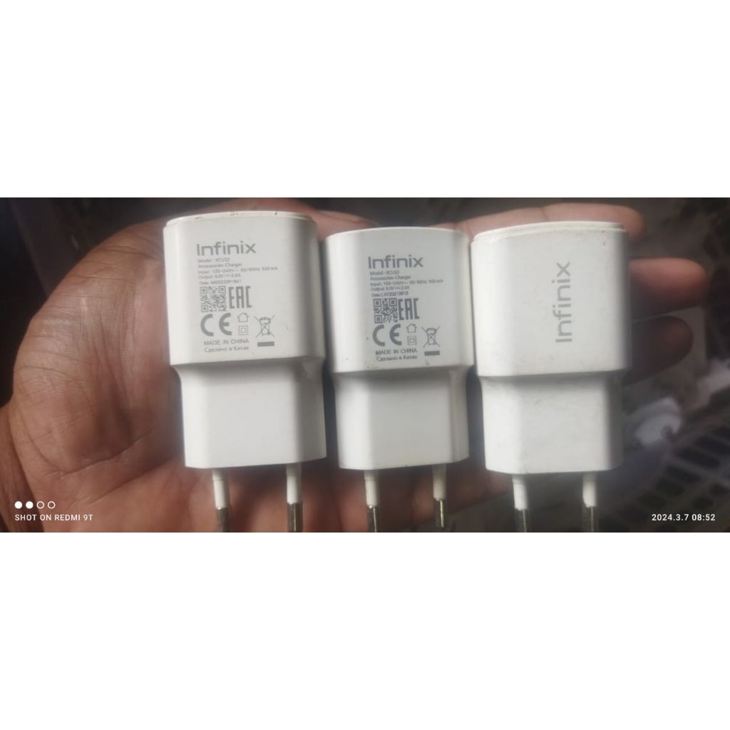 CHARGER/CASAN/CES INFINIX 2A
