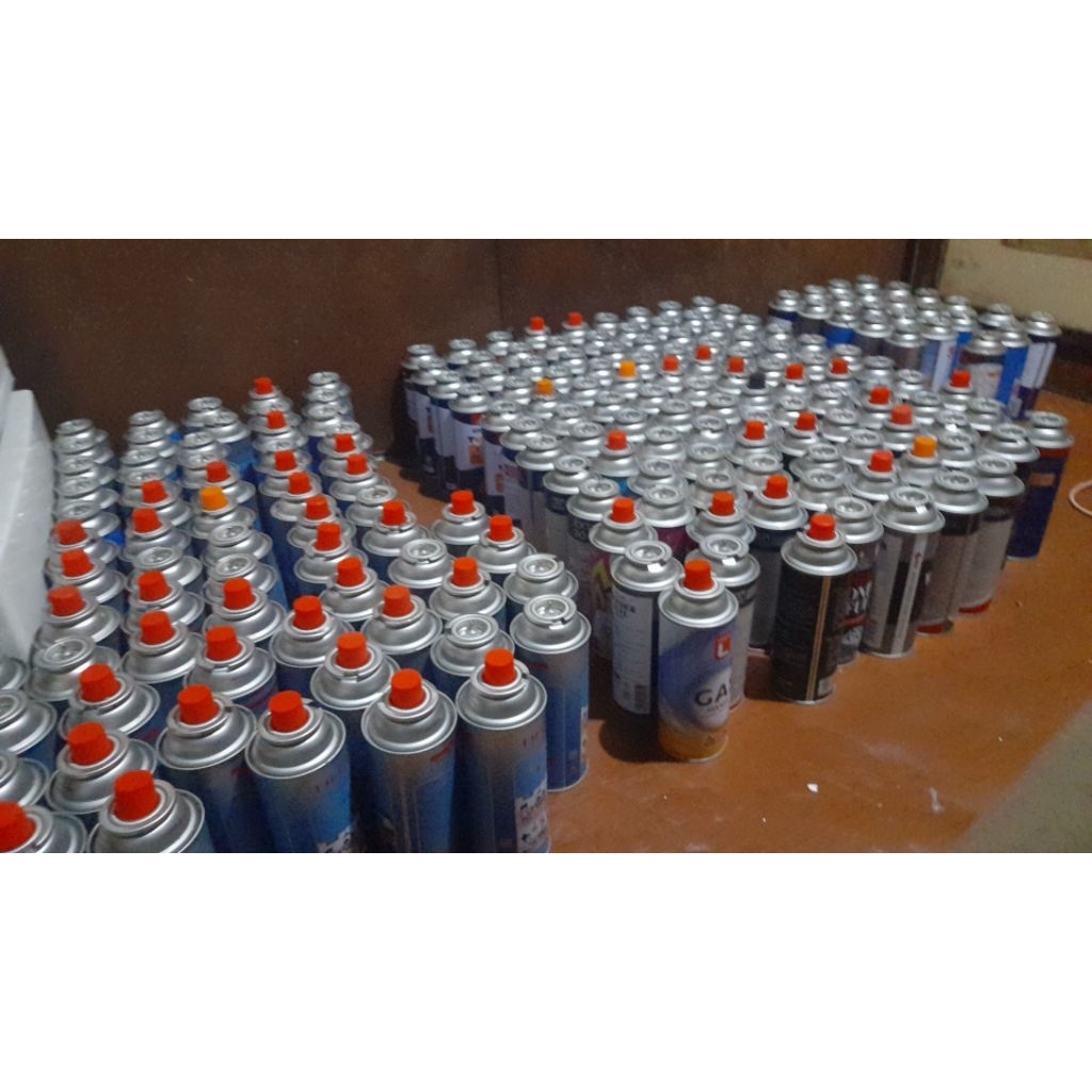 kaleng kosong gas portable