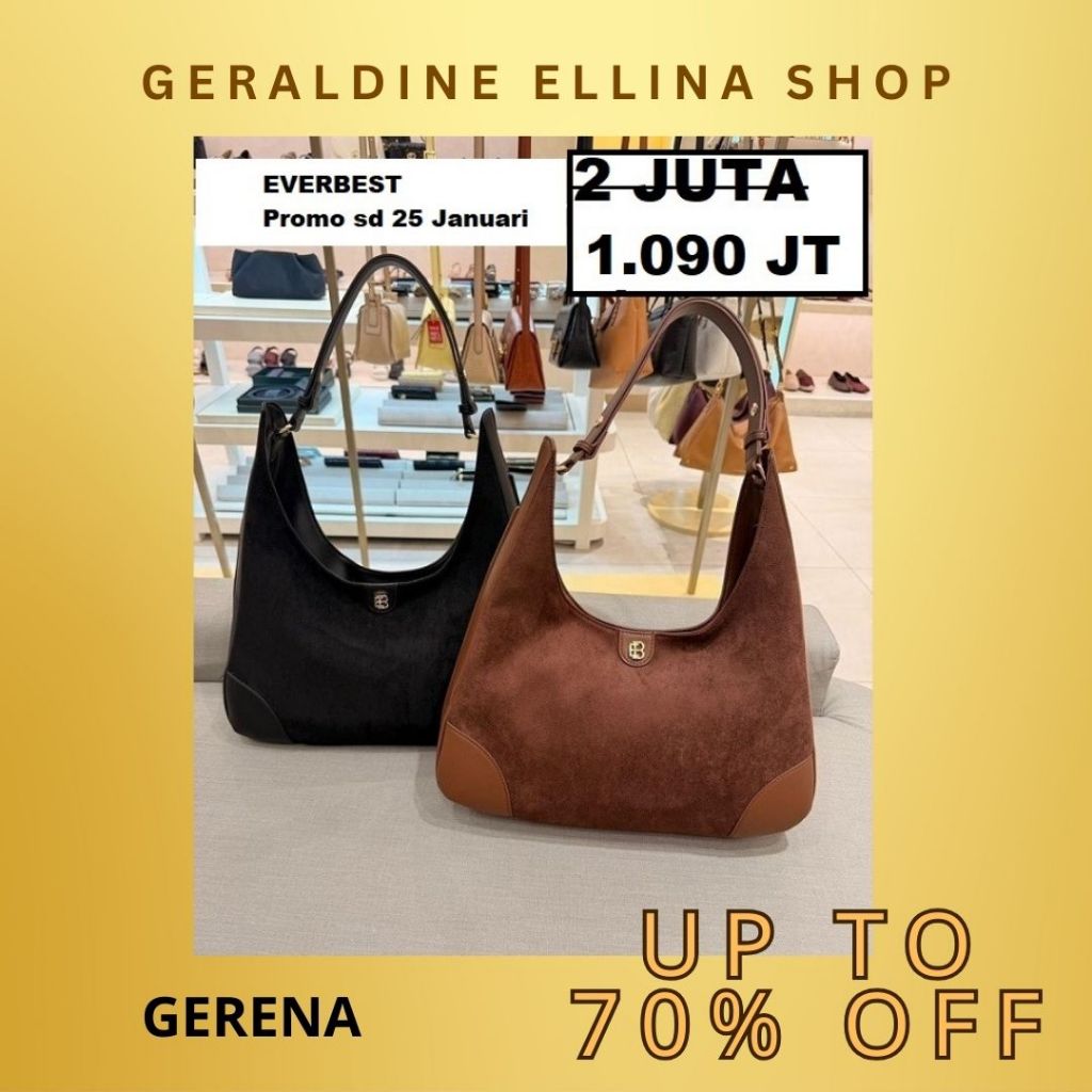 Tas selempang EVERBEST Wanita perempuan ORIGINAL SALE seri GERENA