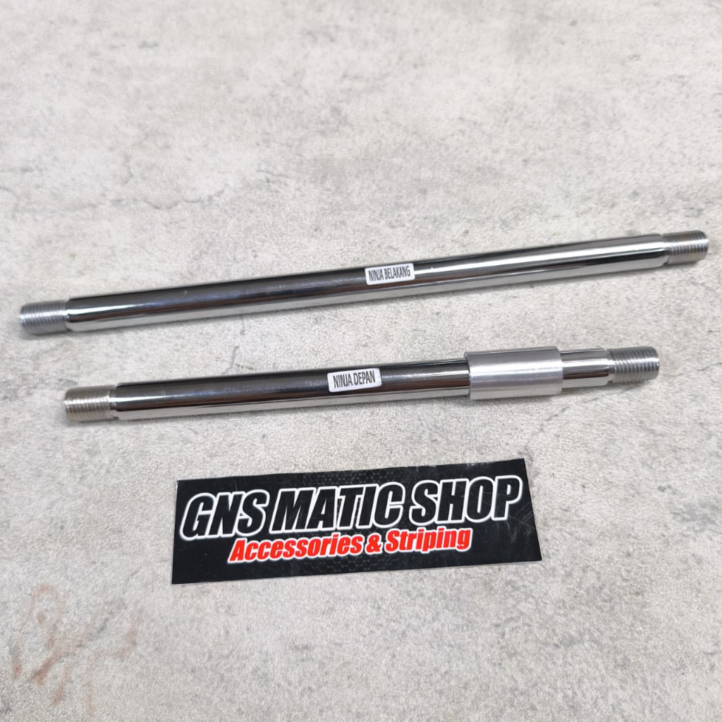 As Roda Depan Belakang Ninja R/RR/SS Stainless / As Roda Only Ninja