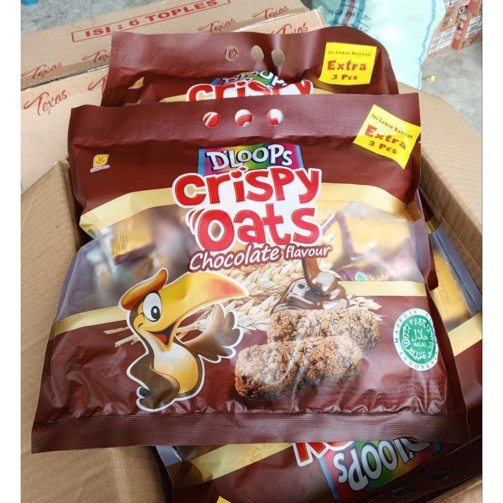 D'LOOPS CRISPY OATS BESAR 400gr