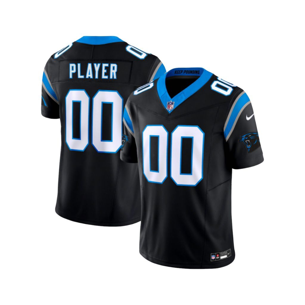 NFL Men's Carolina Panthers Player Nike Black Vapor F.U.S.E. Limited Jersey