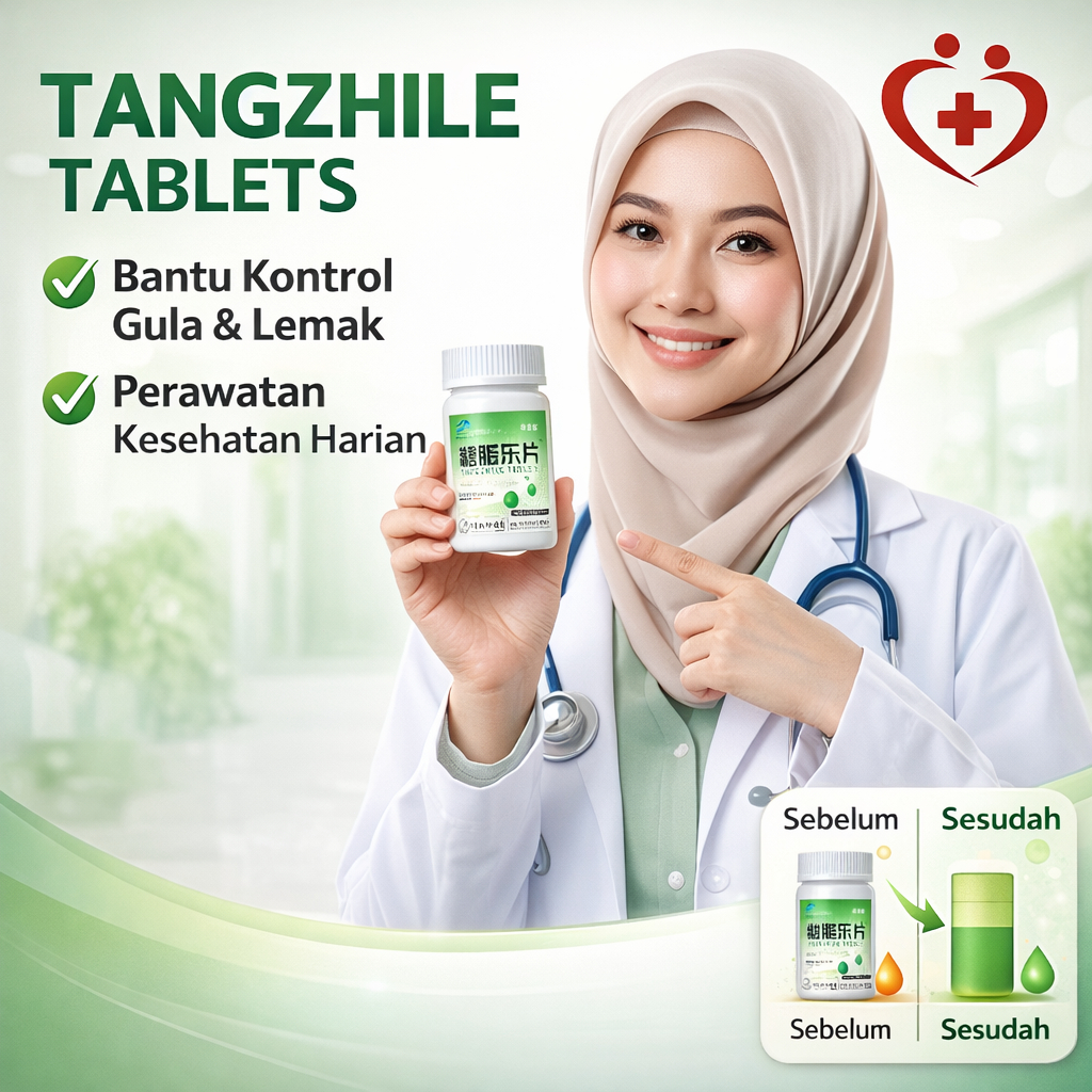 Zuyitang Tablet Penurun Gula dan Lemak 100g / Beli 1 Gratis 1 / Pengiriman dalam 24 Jam / Mengatur G