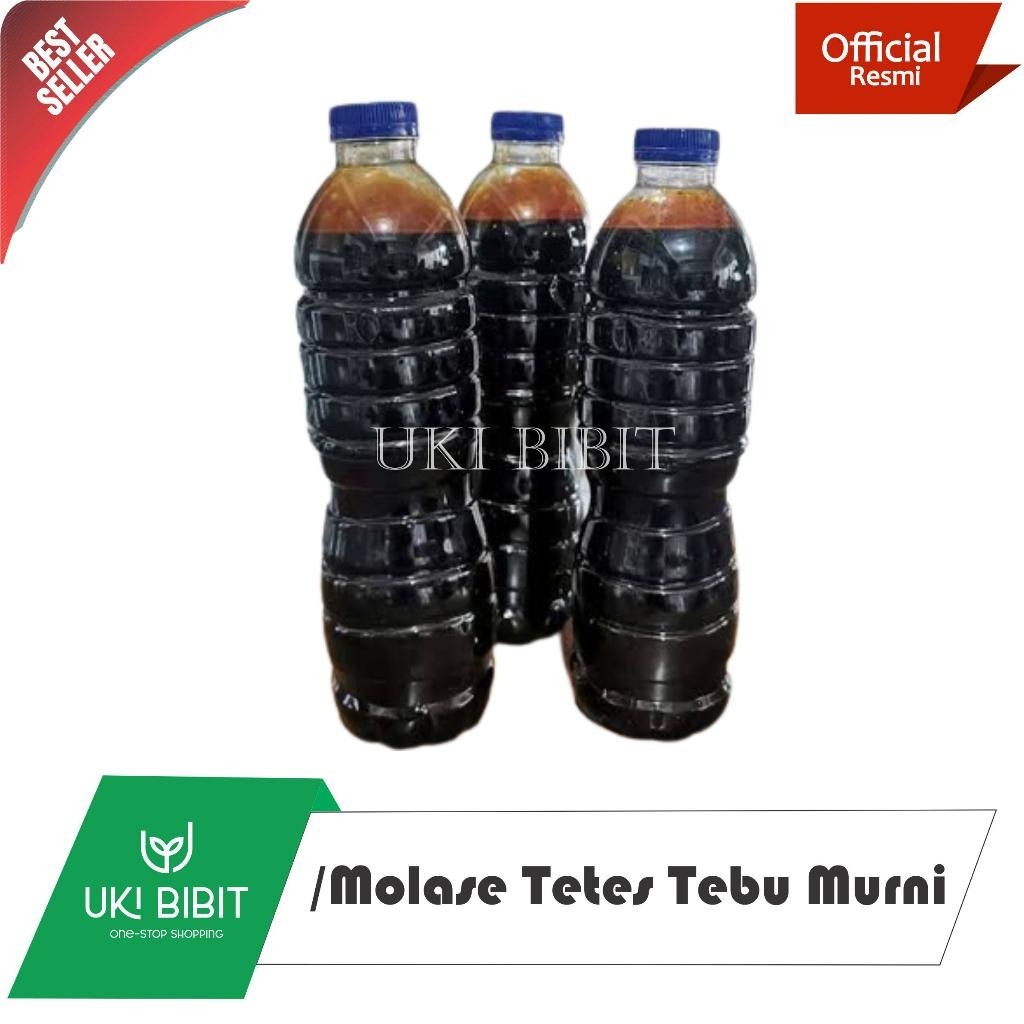 ( 1 BOTOL ) Molase Tetes Tebu Asli | Molasses | Molase Tetes Tebu Murni Tanpa Campuran