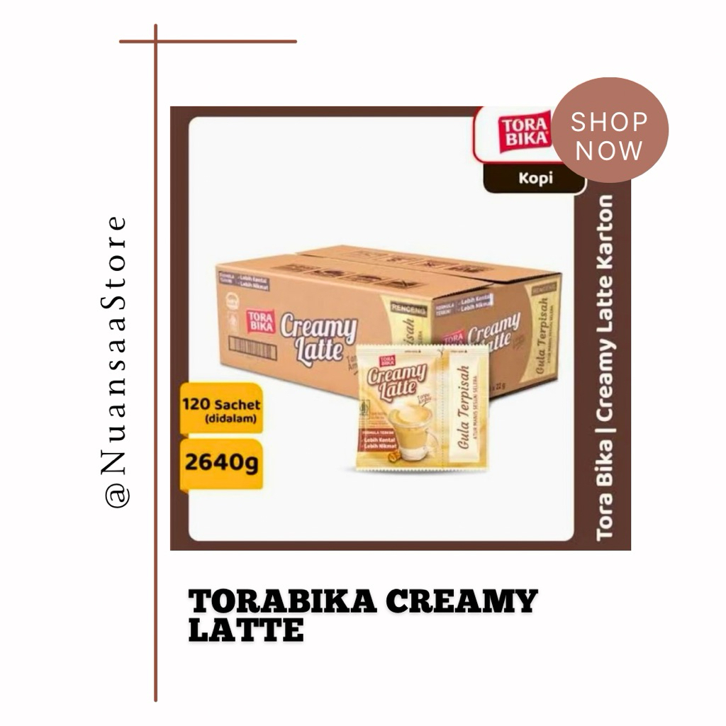 Torabika Creamy Latte 1 Karton