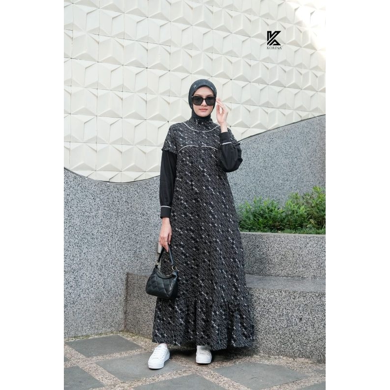 GHEA by Korina Gamis Dress Modern dan Kekinian dengan Desain Simple dan Elegan Mewah dan Berkelas Pr