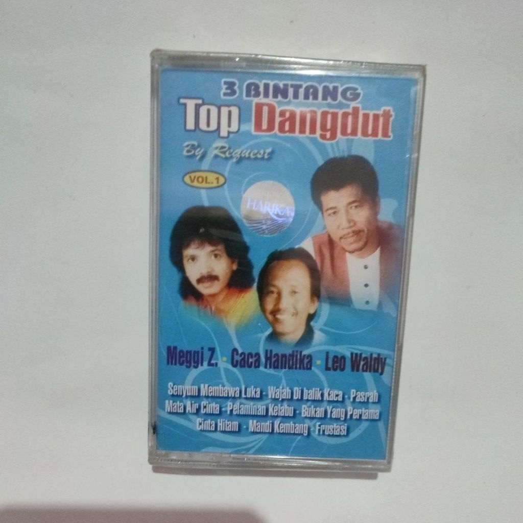 KASET 3 BINTANG TOP DANGDUT VOL1 MEGGI Z CACA HANDIKA LEO WALDY