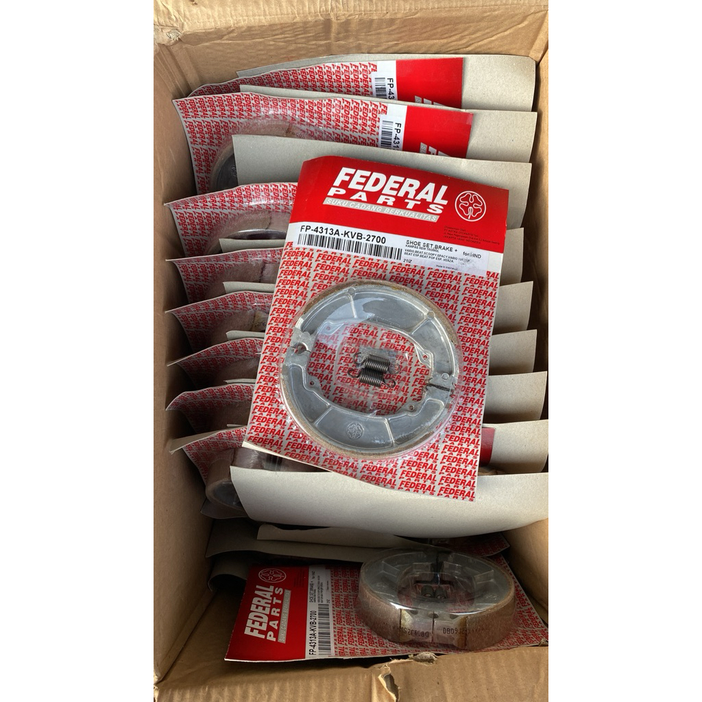 kampas rem belakang federal part