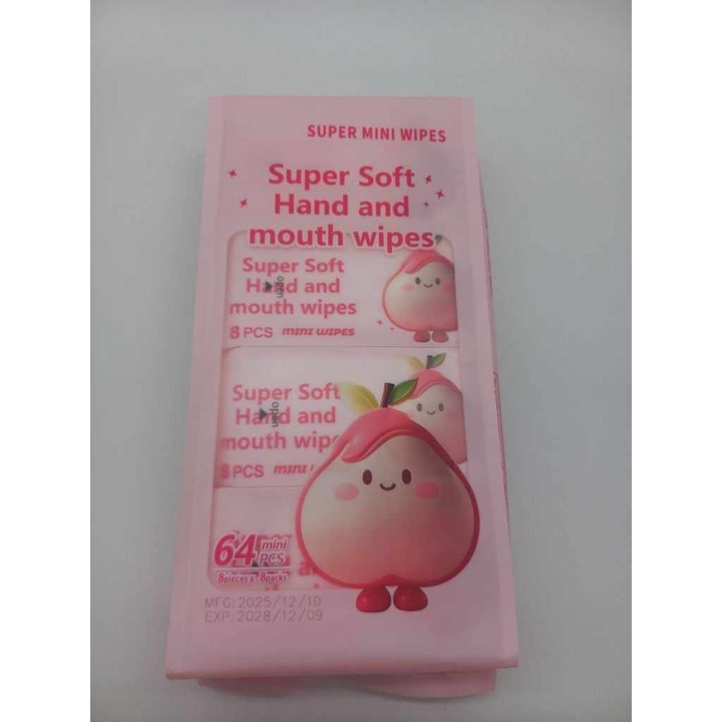 Tissue basah mini pack / travel pack / wet wipes mini