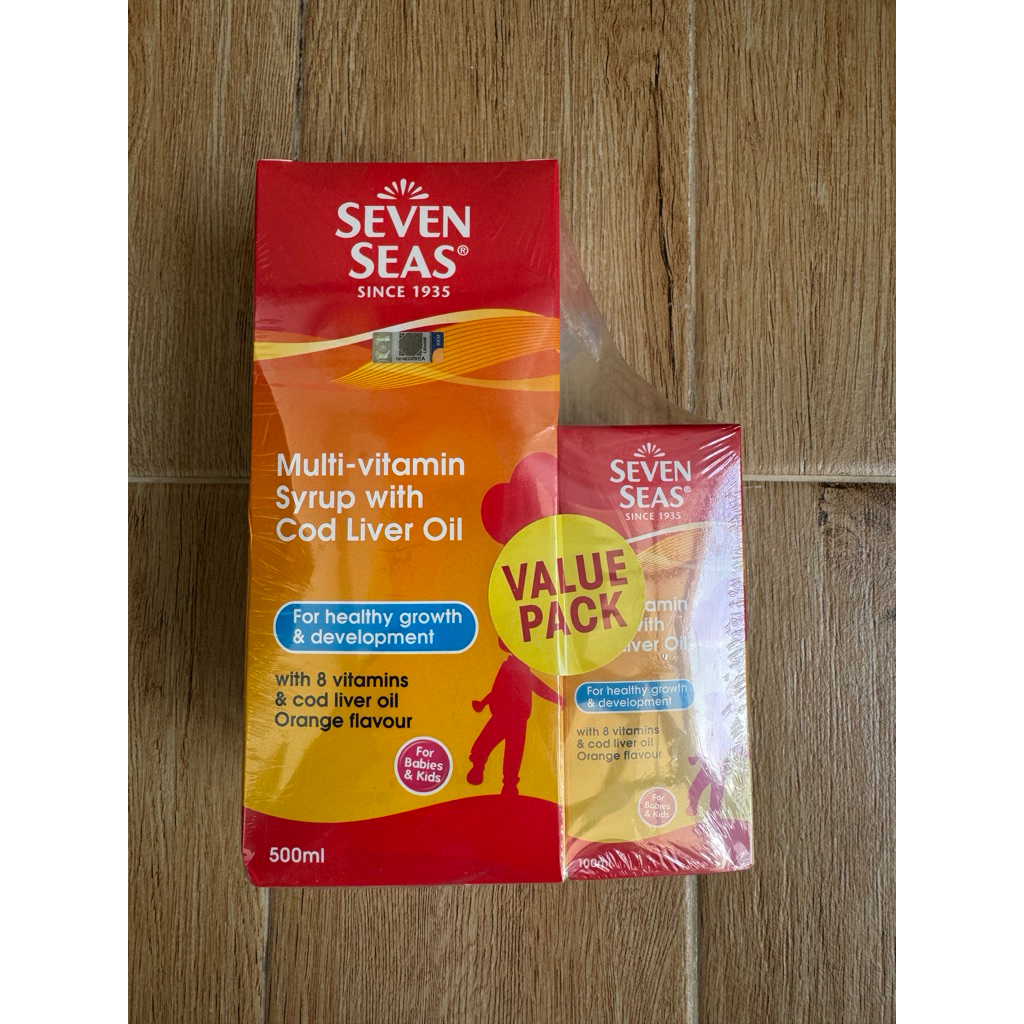 Seven Seas Multivitamin Cod Liver Oil 500 + 100ml