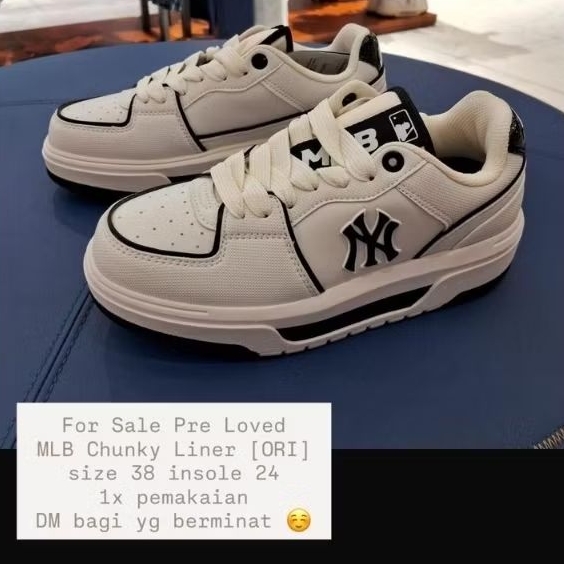 [Pre Loved] Chunky Liner MLB