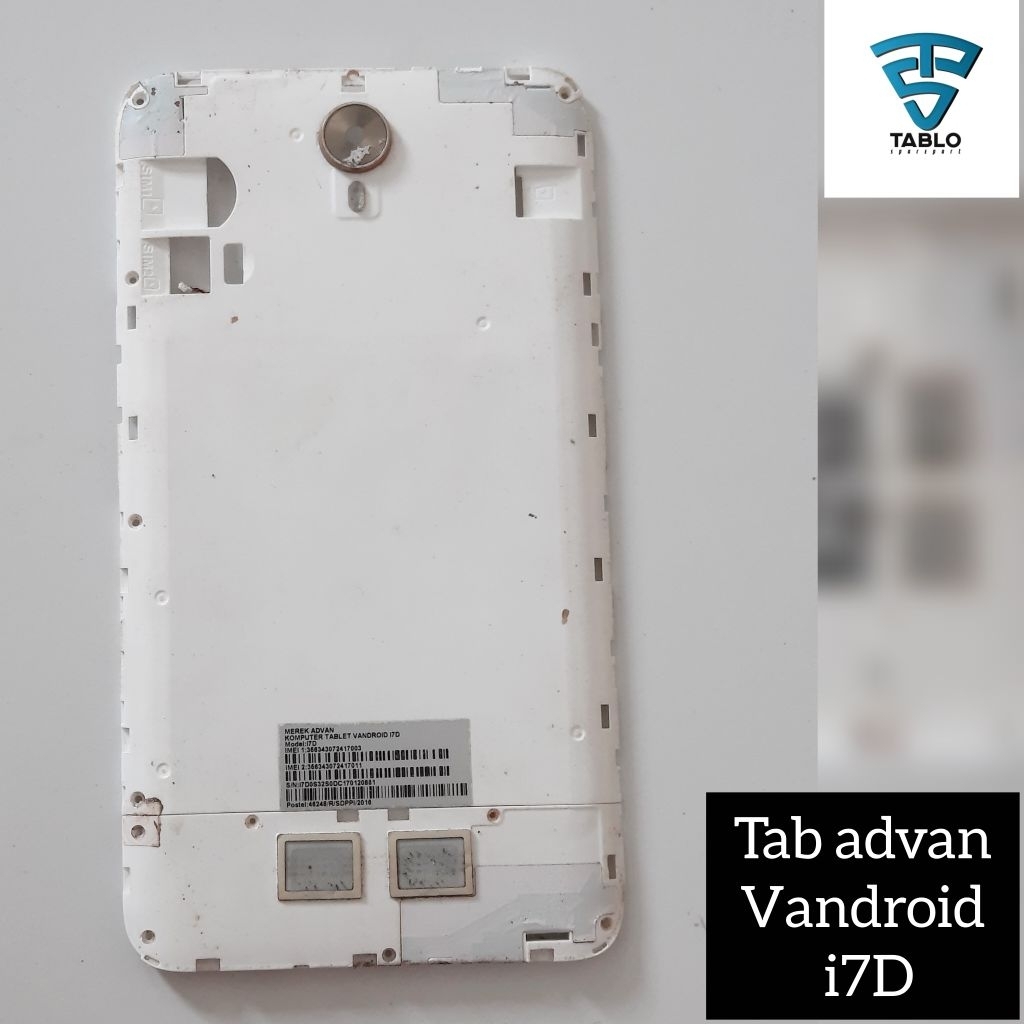 Cover mesin speaker bawah Tab Advan Vandroid i7D original copotan hp